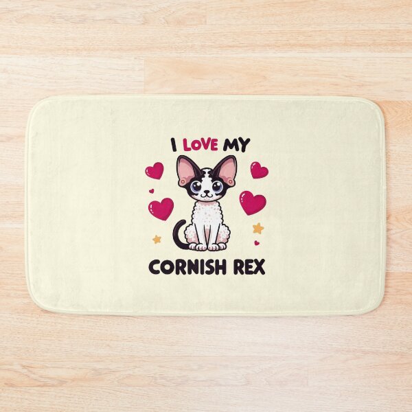 Item preview, I love my Cornish Rex designed and sold by MeowKittyPurr.