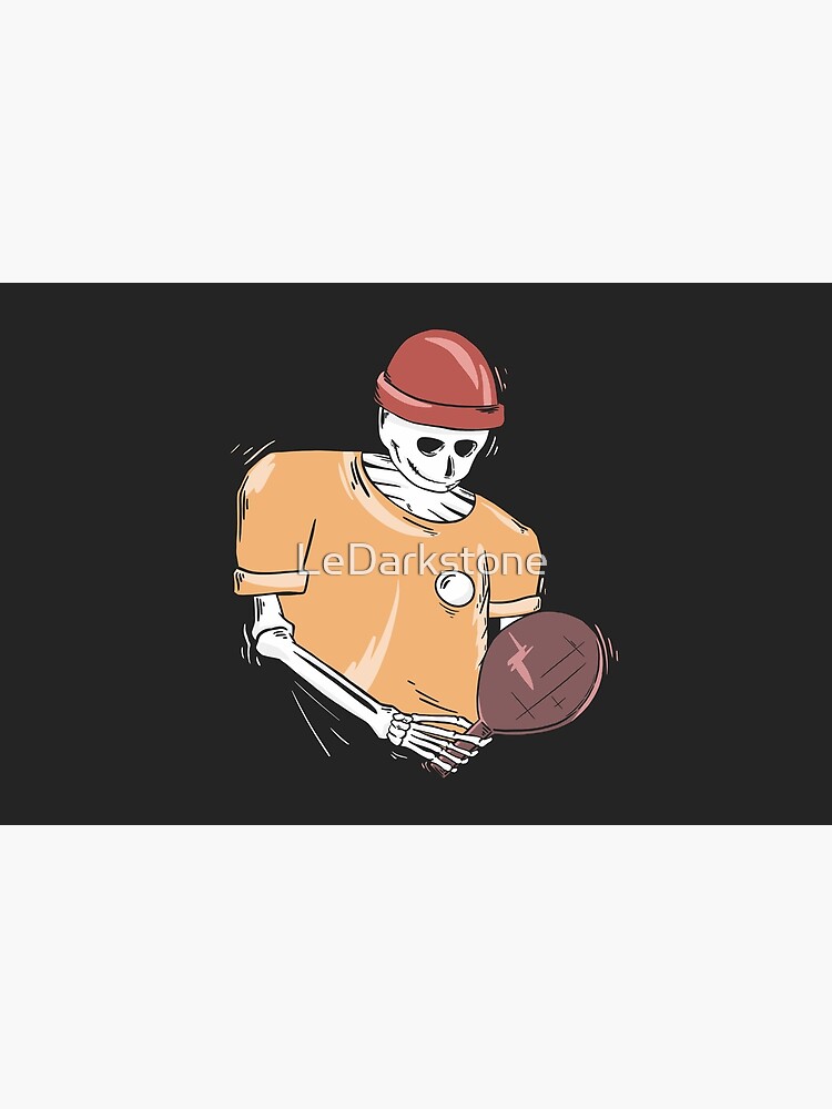 Thumbnail 2 of 2, Laptop Skin, Table Tennis - Skeleton - Ping Pong designed and sold by LeDarkstone.