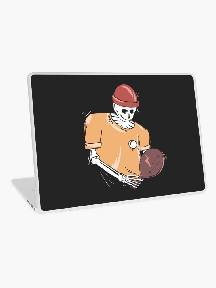 Thumbnail 1 of 2, Laptop Skin, Table Tennis - Skeleton - Ping Pong designed and sold by LeDarkstone.