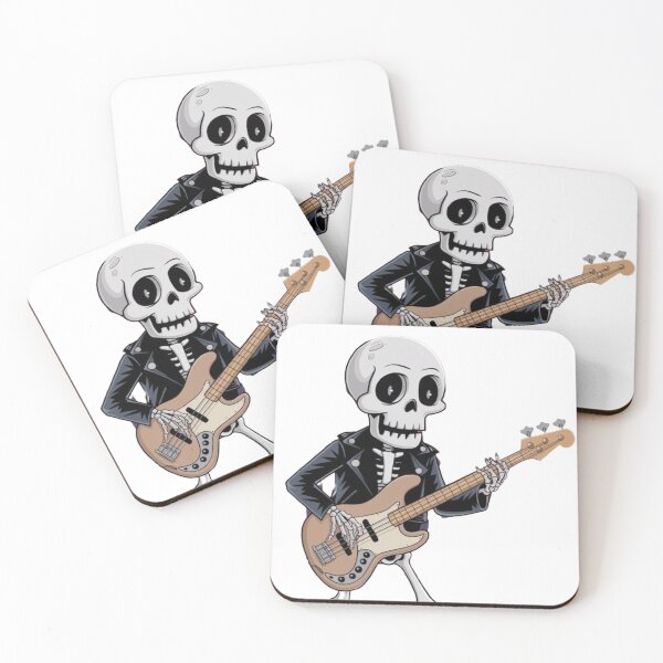 Item preview, skeleton halloween music designed and sold by DesignNadine.