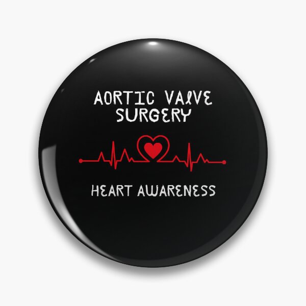Item preview, Aortic Valve Surgery Heart Awareness - Cardiac Survivor (Heart Disease) designed and sold by iX-Physio.