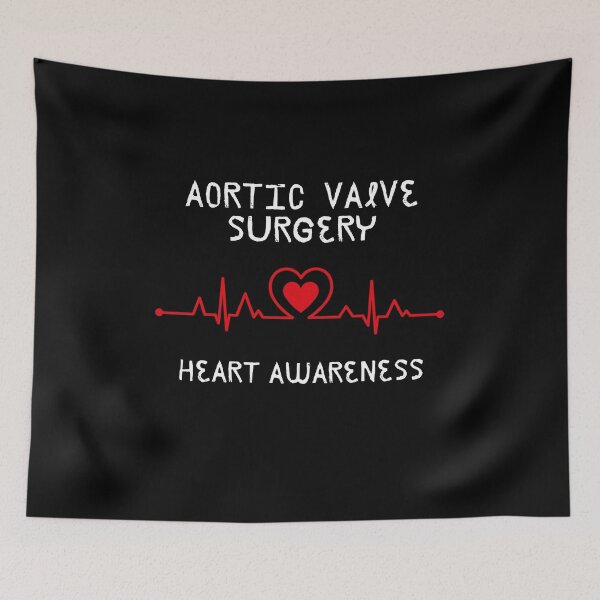 Item preview, Aortic Valve Surgery Heart Awareness - Cardiac Survivor (Heart Disease) designed and sold by iX-Physio.