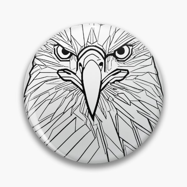 Item preview, Geometric Eagle Art  designed and sold by GeoSketchWear.
