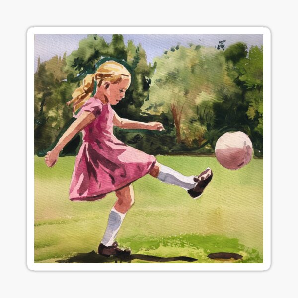 Item preview,  FEMALE FOOTBALLER designed and sold by Obinne.