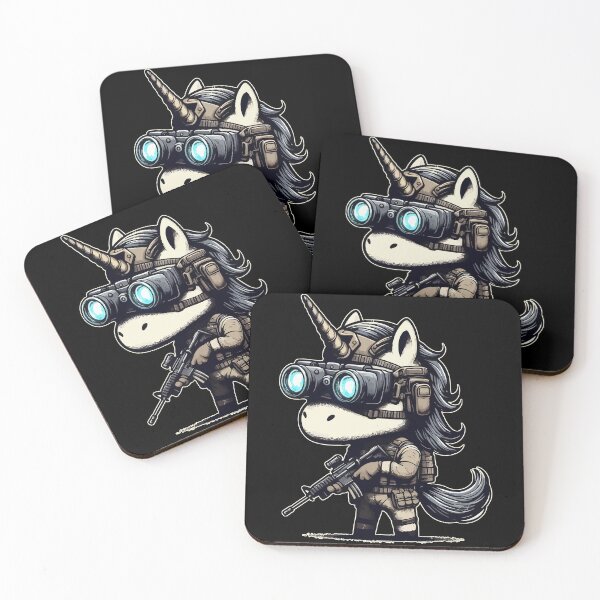 Item preview, Unicorn Soldier Tactical Gear designed and sold by TomFrontierArt.