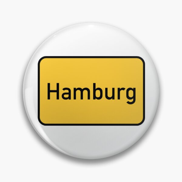 Item preview, Hamburg town sign designed and sold by VariantenReich.