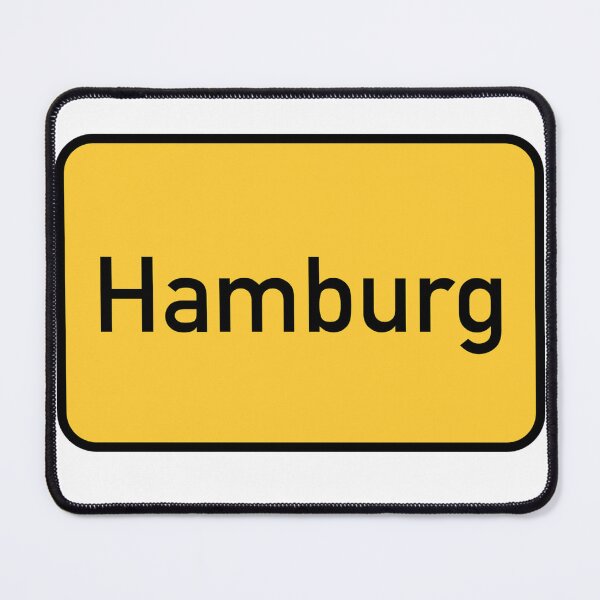 Item preview, Hamburg town sign designed and sold by VariantenReich.