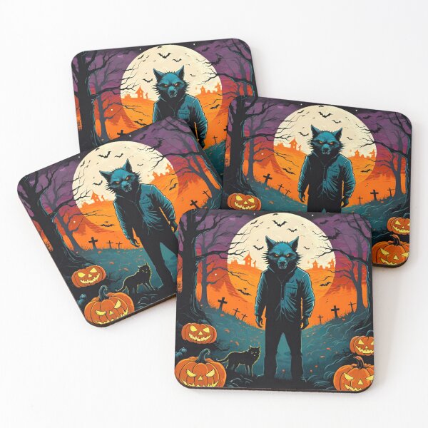 Item preview, Spooky Werewolf Halloween Design designed and sold by GrizzlyCollective.