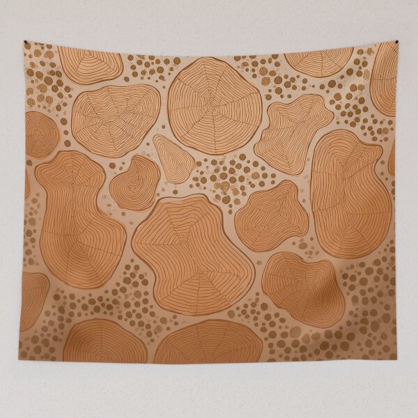 Item preview, A Cork Texture Pattern Design. designed and sold by HEMRO.