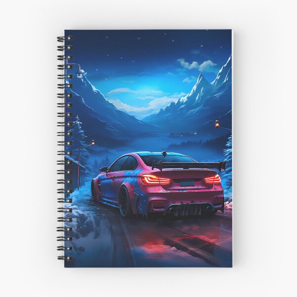 Item preview, Night Racer Coupe in Snowy Mountains designed and sold by RevUpDesign.