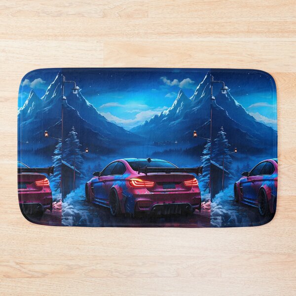 Item preview, Night Racer Coupe in Snowy Mountains designed and sold by RevUpDesign.