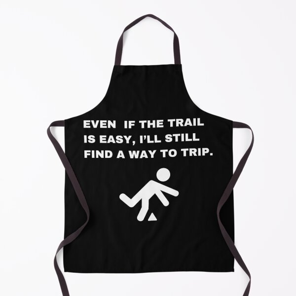 Item preview, Clumsy Trail Hiker Funny Hiking Quote designed and sold by Creastore.