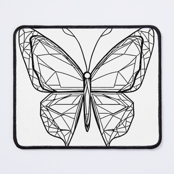 Item preview, Geometric Butterfly Art designed and sold by GeoSketchWear.