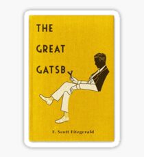 great gatsby Sticker