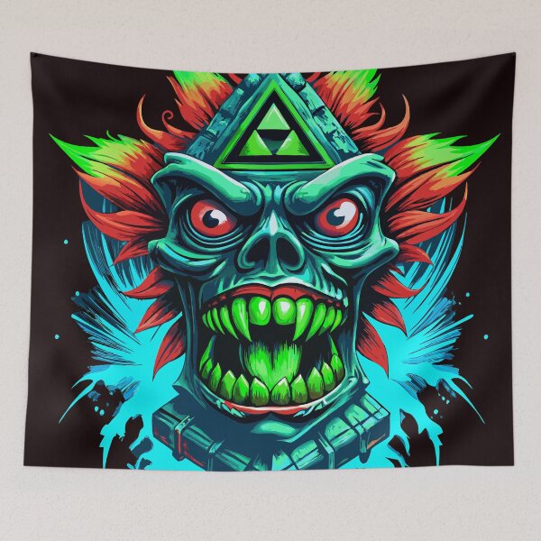 Item preview, tiki horror designed and sold by Slycopro.