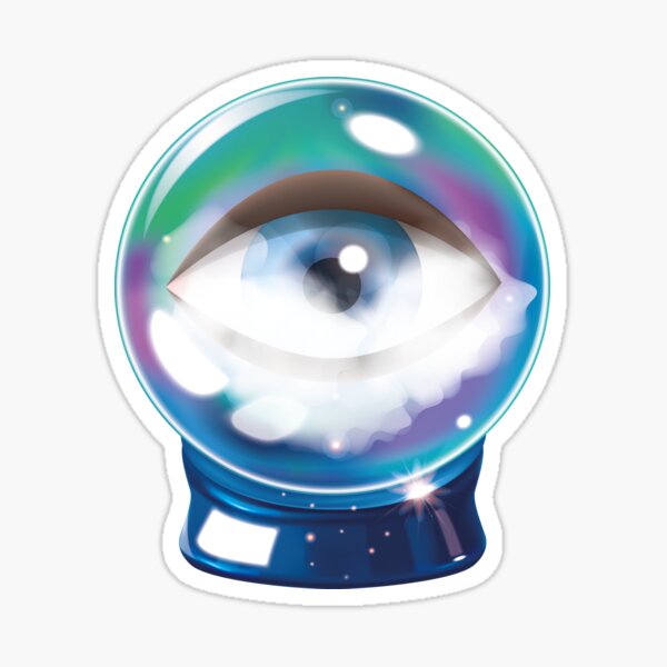 Vista previa del artículo con la obra «bola de cristal con ojos», diseñado y vendido por samidahi1.
