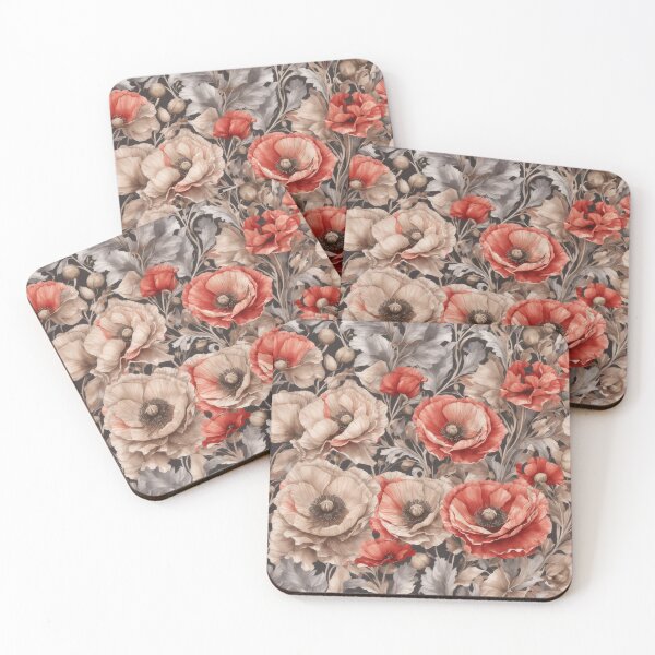 Item preview, Floral Rustic Poppies designed and sold by FlowerMeFlorals.