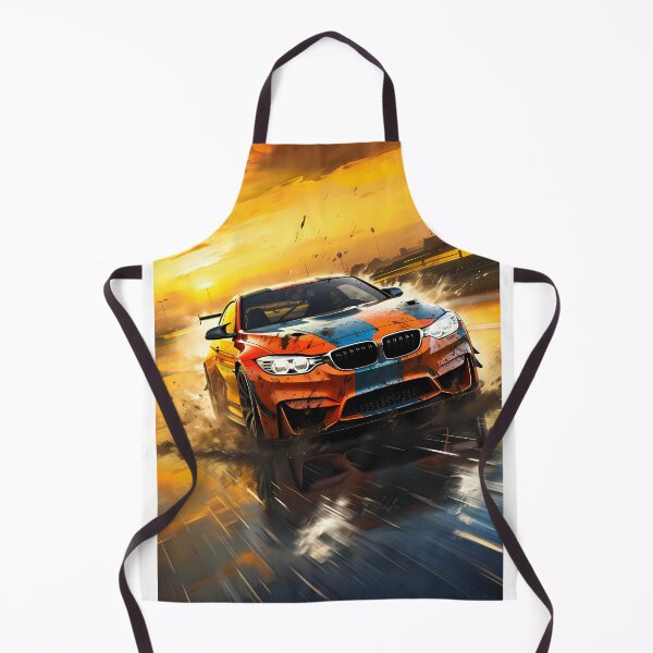 Item preview, Sports Coupe on the Wet Race Track at Sunset designed and sold by RevUpDesign.