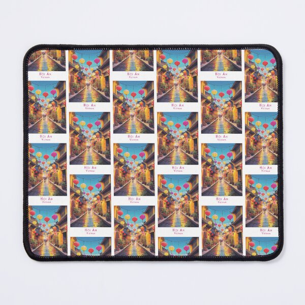 Item preview, Hoi An (Hội An) Vietnam – Retro Vintage Travel Poster designed and sold by pod24.