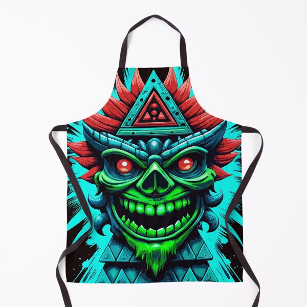 Item preview, tiki horror designed and sold by Slycopro.