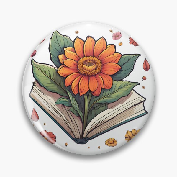Item preview, Flowery book designed and sold by JacobsParadise.