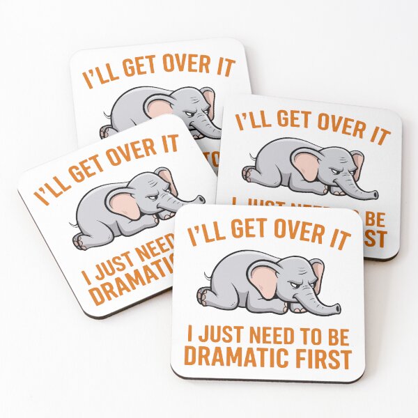 Item preview, Elephant Drama designed and sold by StudioSyfo.