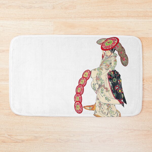 Item preview, Ogata Gekko | Cropped Ukiyo-e | Spring Dancing Girl designed and sold by Maachiel.