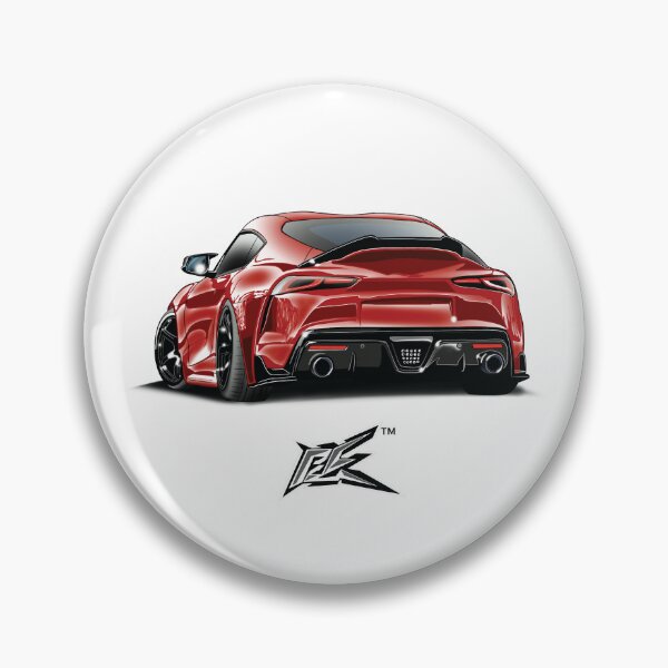 Item preview, toyota gr supra a90 red  designed and sold by NaquashM.