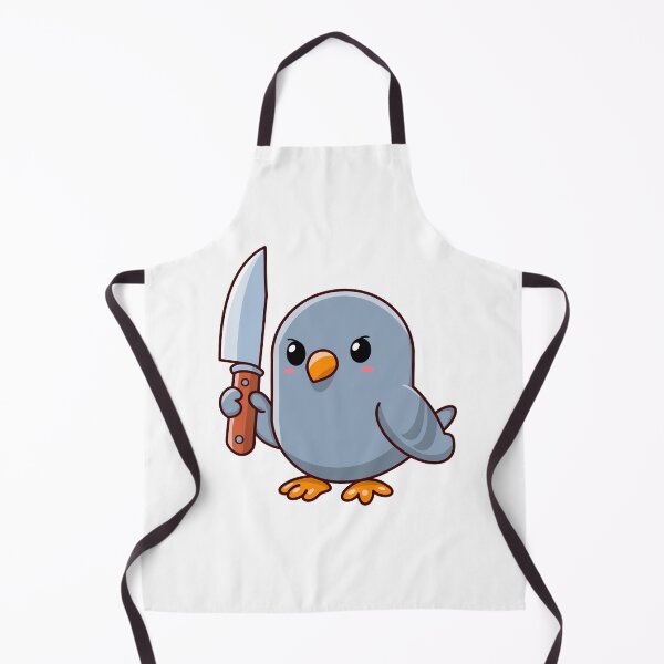 Item preview, Grumpy Pigeon with a Knife designed and sold by Łukasz Czajka.