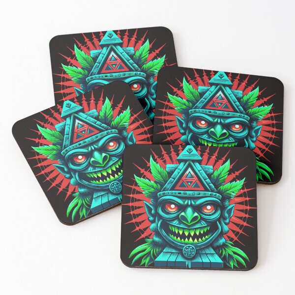 Item preview, tiki horror designed and sold by Slycopro.