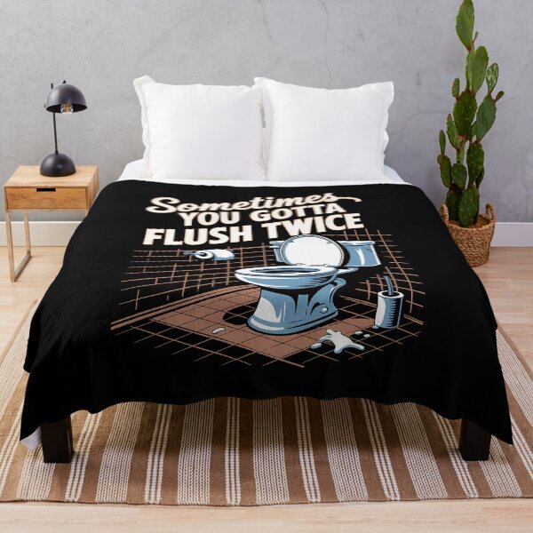 Item preview, Sometimes You Gotta Flush Twice designed and sold by BayBoutique.