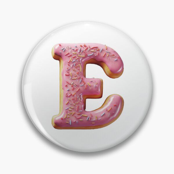 Item preview, Donut Letter - E designed and sold by TwinklesPage.