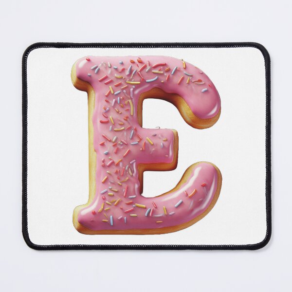 Item preview, Donut Letter - E designed and sold by TwinklesPage.