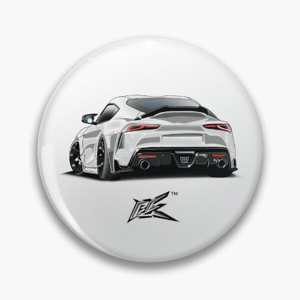 Item preview, toyota gr supra a90 white  designed and sold by NaquashM.