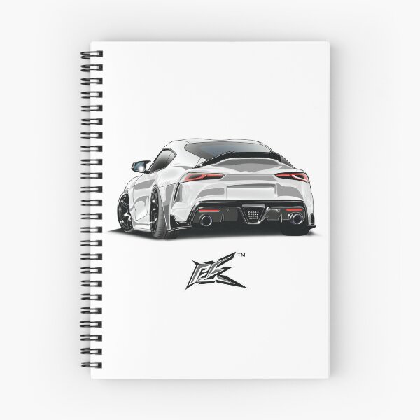 Item preview, toyota gr supra a90 white  designed and sold by NaquashM.