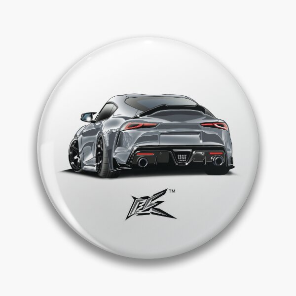 Item preview, toyota gr supra a90 gray  designed and sold by NaquashM.