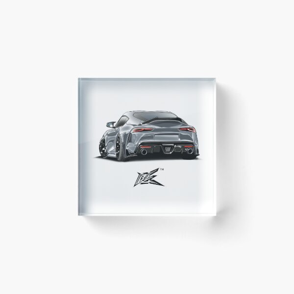 Item preview, toyota gr supra a90 gray  designed and sold by NaquashM.