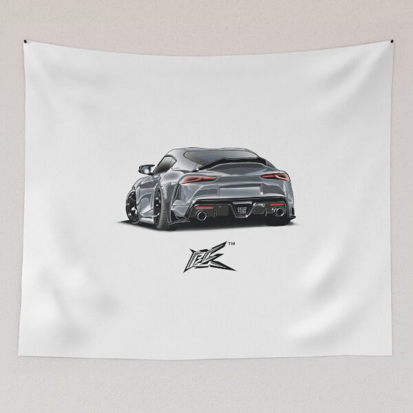 Item preview, toyota gr supra a90 gray  designed and sold by NaquashM.