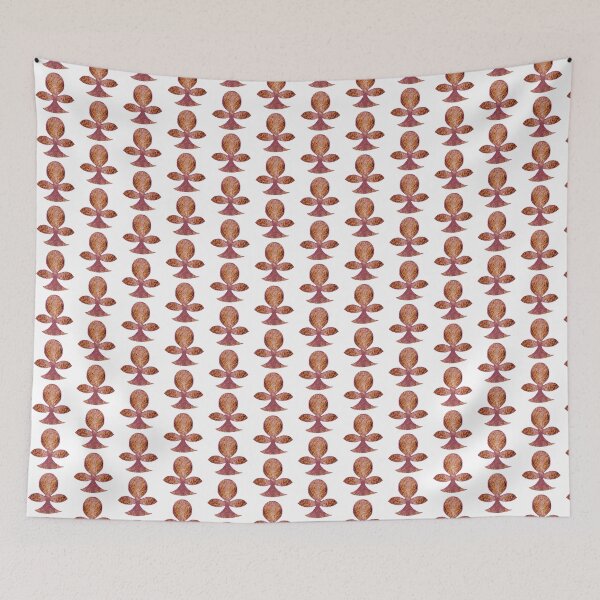 Item preview, Byzantine style buds, Brown on white background designed and sold by Alex  Blud.