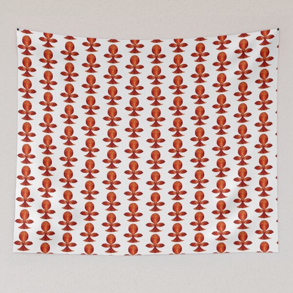 Item preview, Byzantine style buds, Red on white background designed and sold by Alex  Blud.