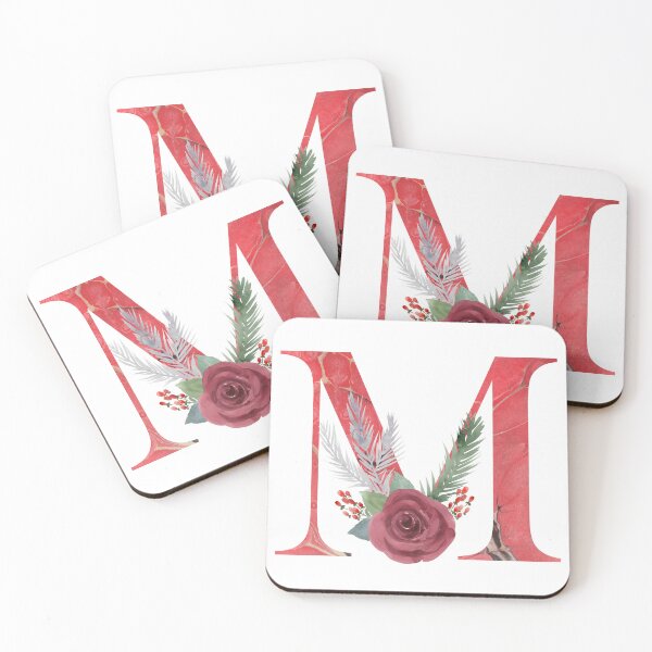 Item preview, Watercolor christmas letter M.  designed and sold by tapilipa.