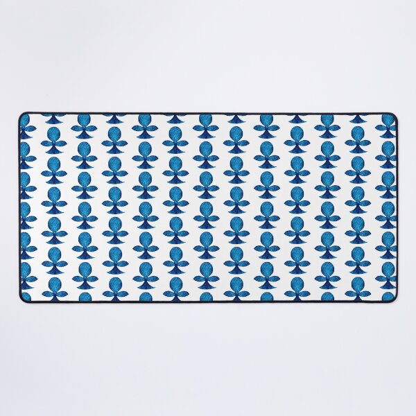 Item preview, Byzantine style buds, Blue on white background designed and sold by Alex Blud.