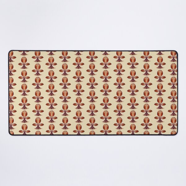 Item preview, Byzantine style buds, Brown on yellow background designed and sold by Alex Blud.