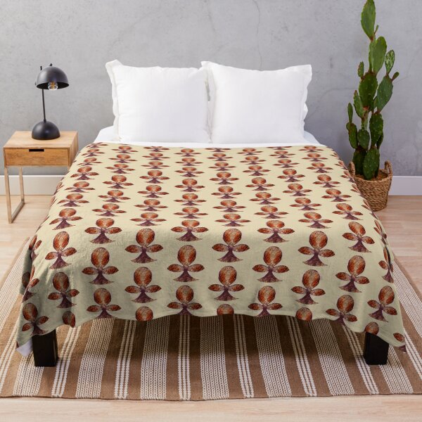 Item preview, Byzantine style buds, Brown on yellow background designed and sold by Alex Blud.