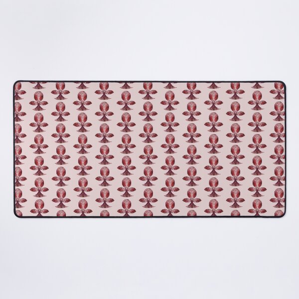 Item preview, Byzantine style buds, Brown on pink background designed and sold by Alex Blud.