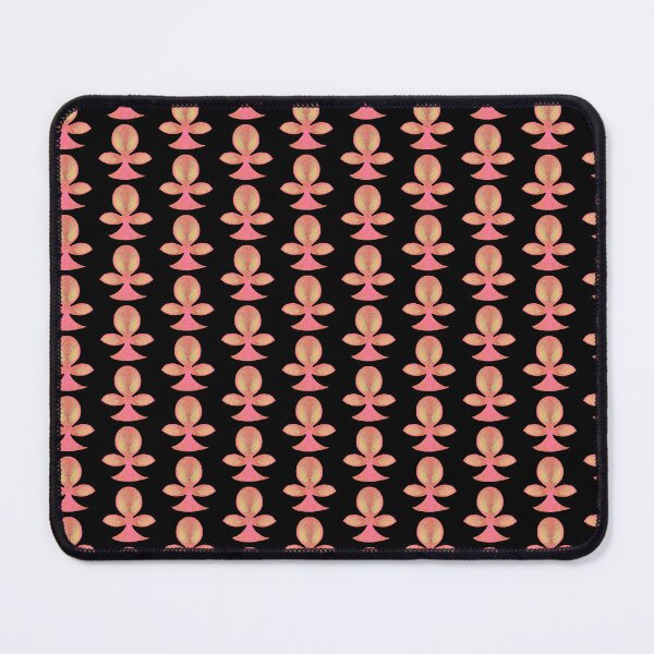 Item preview, Byzantine style buds, Yellow-pink on a black background designed and sold by Alex Blud.