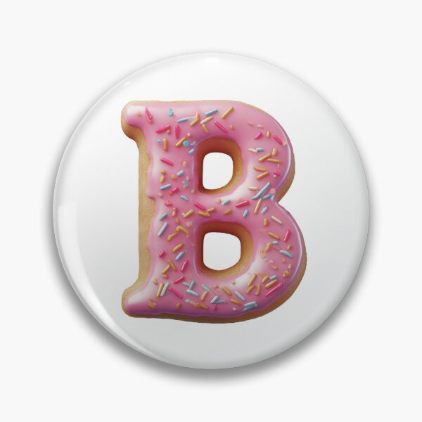 Item preview, Donut Letter - B designed and sold by TwinklesPage.