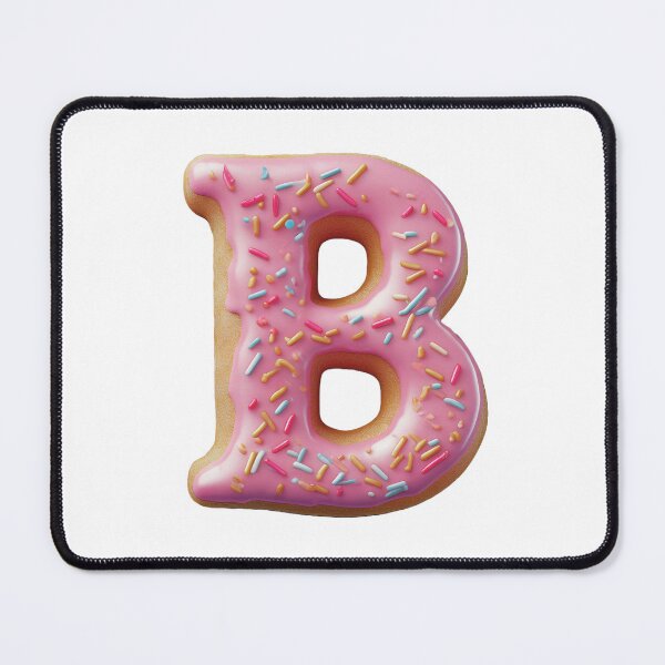 Item preview, Donut Letter - B designed and sold by TwinklesPage.