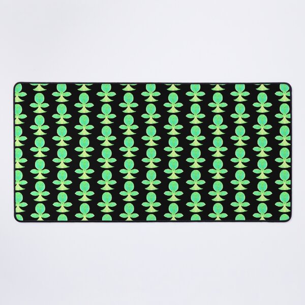 Item preview, Byzantine style buds, Green on black background designed and sold by Alex Blud.