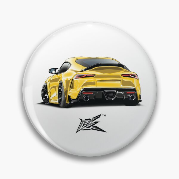 Item preview, toyota gr supra a90 yellow  designed and sold by NaquashM.